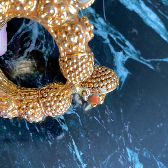 Christian Lacroix Door Knocker Earrings - Picture 6 of 8